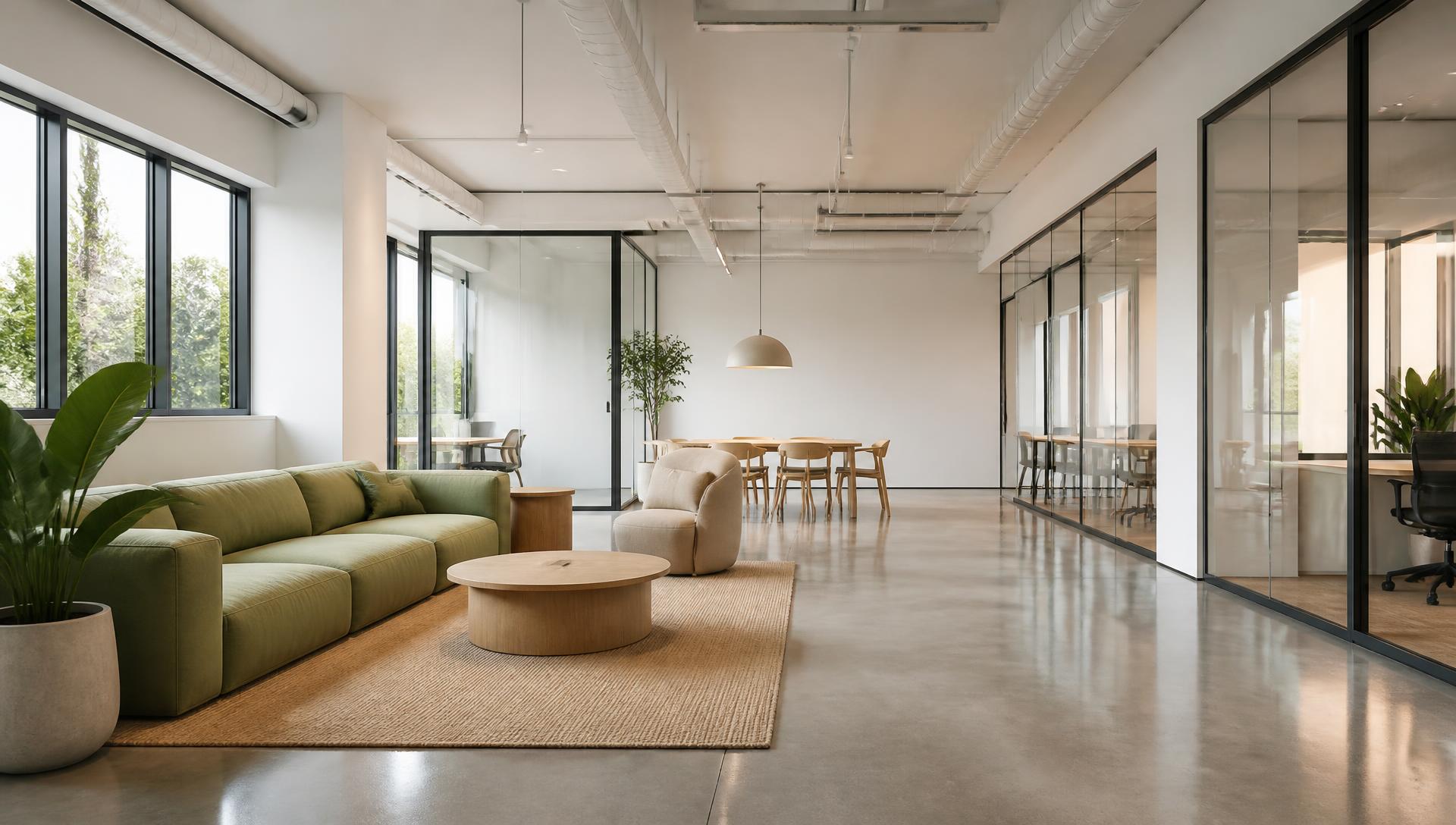 Bright, immaculately presented interior space